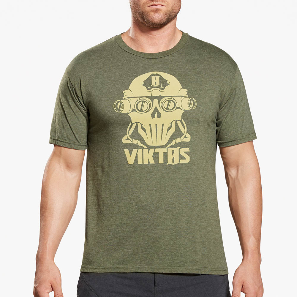 VIKTOS | Four Eyes Tee | Olive  i gruppen T-SHIRT hos Equipt AB (Four Eyes Olive)